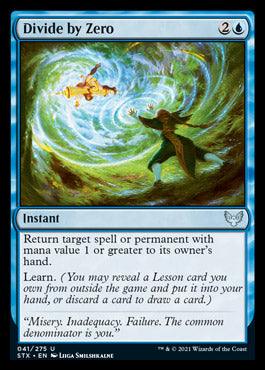 Divide by Zero [Strixhaven: School of Mages] - Rocket TCG