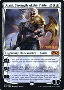 Ajani, Strength of the Pride [Core Set 2020 Prerelease Promos] - Rocket TCG