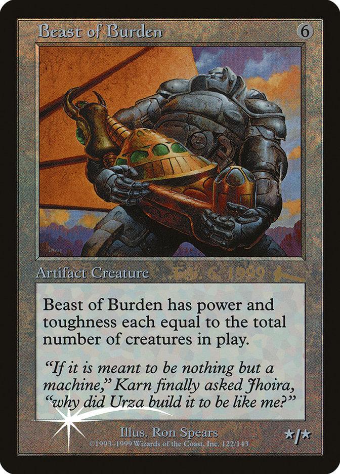 Beast of Burden [Urza's Legacy Promos] - Rocket TCG