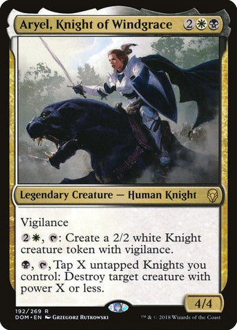 Aryel, Knight of Windgrace [Dominaria] - Rocket TCG