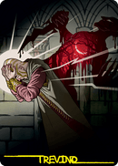 Agonizing Remorse Art Card (Gold-Stamped Signature) [Strixhaven: School of Mages Art Series] - Rocket TCG