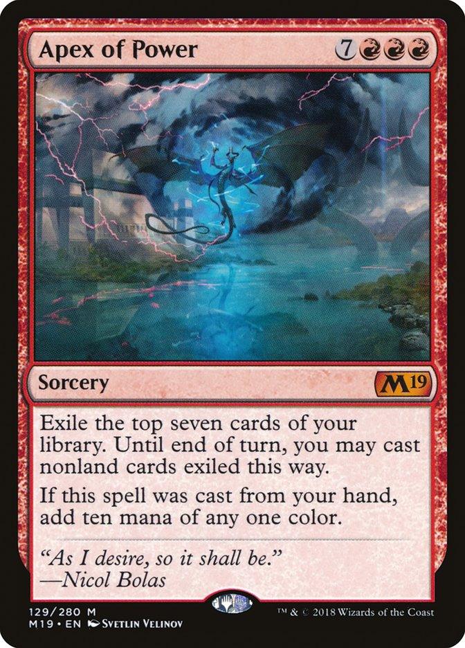 Apex of Power [Core Set 2019] - Rocket TCG