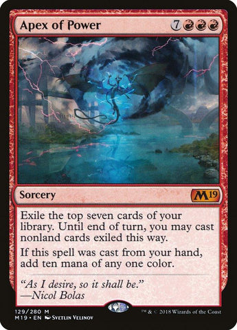 Apex of Power [Core Set 2019] - Rocket TCG