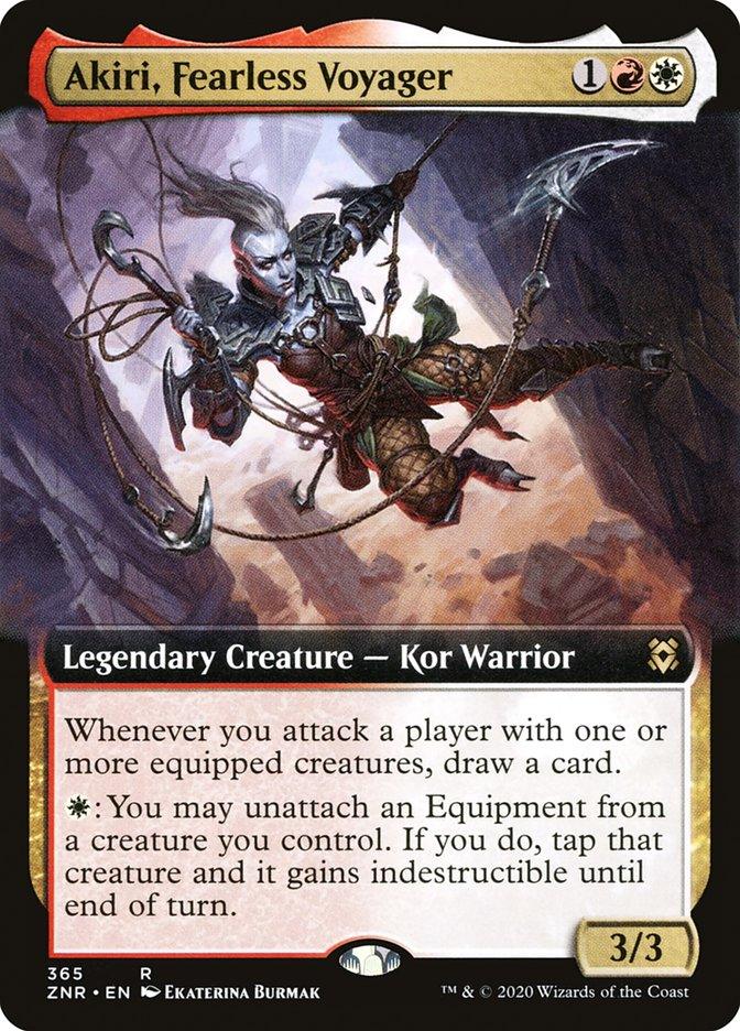Akiri, Fearless Voyager (Extended Art) [Zendikar Rising] - Rocket TCG