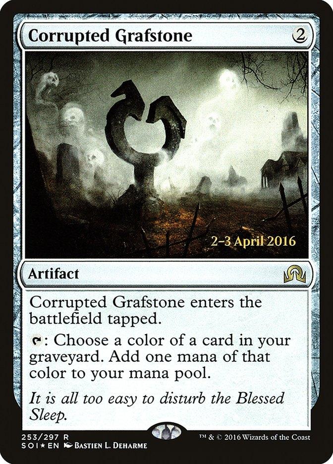 Corrupted Grafstone [Shadows over Innistrad Prerelease Promos] - Rocket TCG