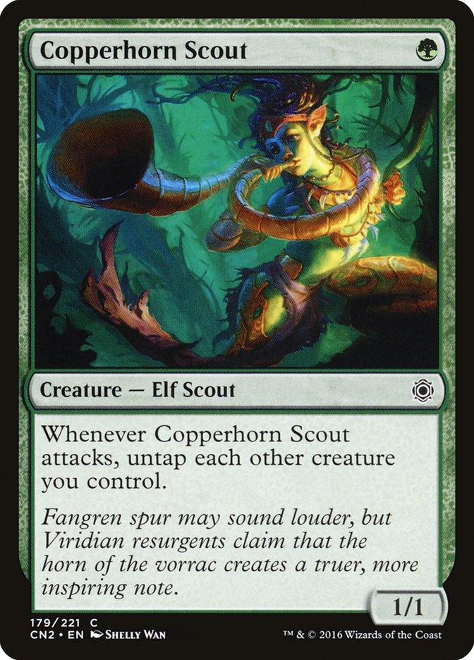 Copperhorn Scout [Conspiracy: Take the Crown] - Rocket TCG