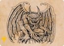 Cloister Gargoyle (Showcase) Art Card (Gold-Stamped Signature) [Dungeons & Dragons: Adventures in the Forgotten Realms Art Series] - Rocket TCG