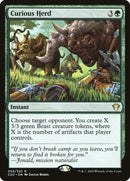 Curious Herd [Commander 2020] - Rocket TCG