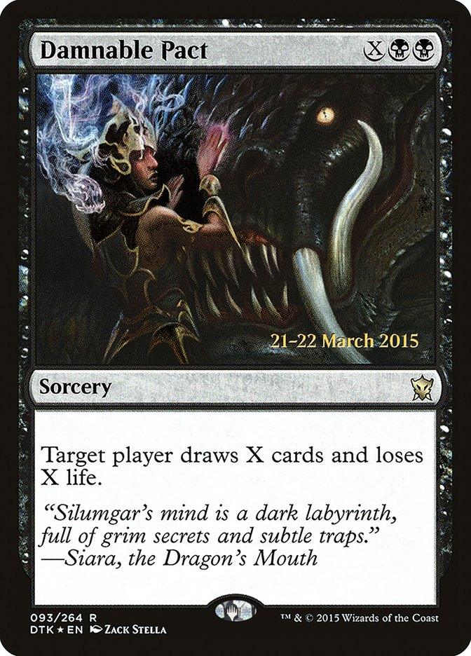Damnable Pact [Dragons of Tarkir Prerelease Promos] - Rocket TCG