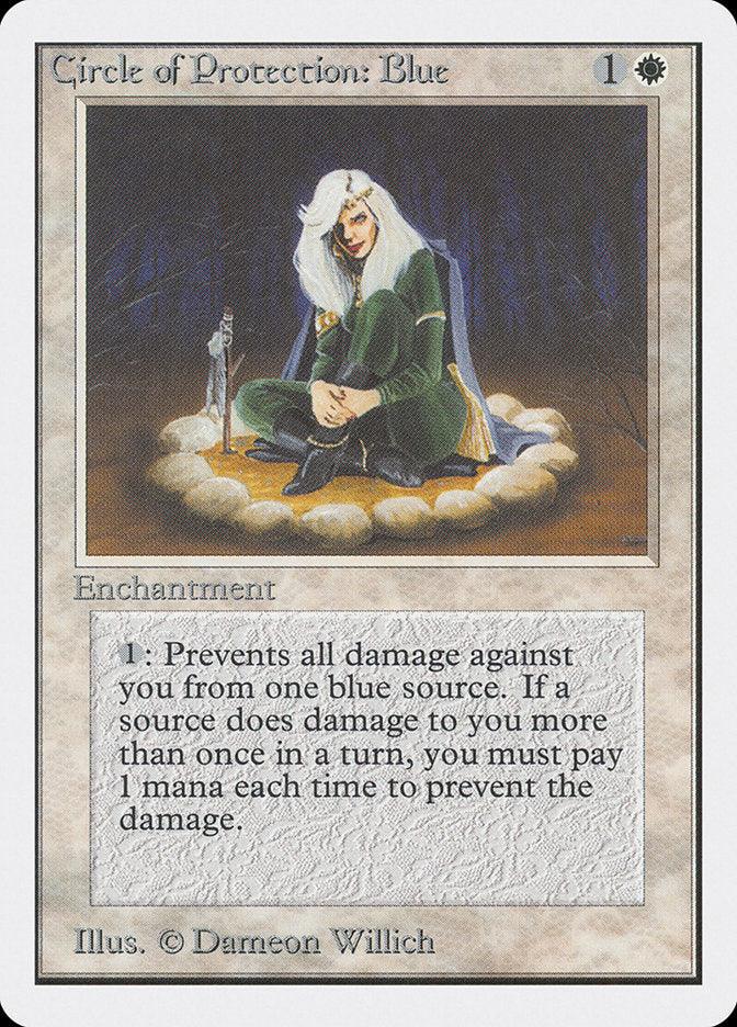 Circle of Protection: Blue [Unlimited Edition] - Rocket TCG