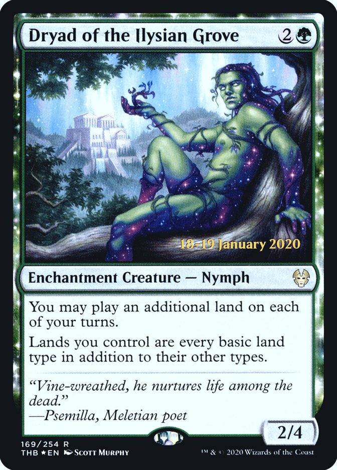 Dryad of the Ilysian Grove [Theros Beyond Death Prerelease Promos] - Rocket TCG