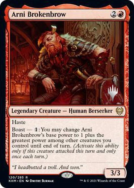 Arni Brokenbrow (Promo Pack) [Kaldheim Promos] - Rocket TCG