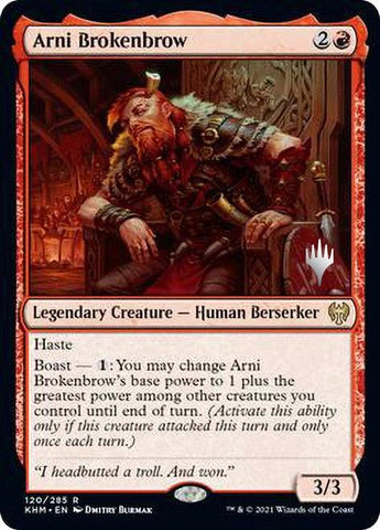 Arni Brokenbrow (Promo Pack) [Kaldheim Promos] - Rocket TCG