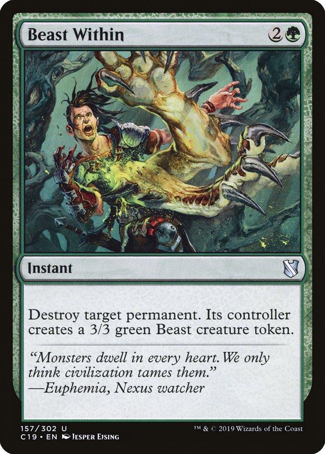 Beast Within [Commander 2019] - Rocket TCG