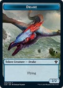 Drake // Goblin Warrior Double-sided Token [Commander 2020 Tokens] - Rocket TCG