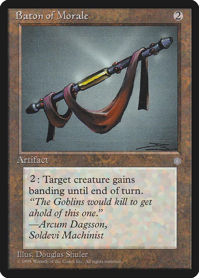 Baton of Morale [Ice Age] - Rocket TCG