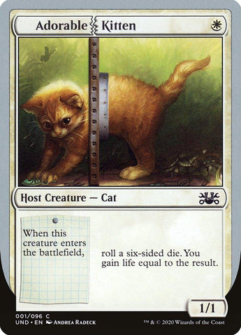 Adorable Kitten [Unsanctioned] - Rocket TCG