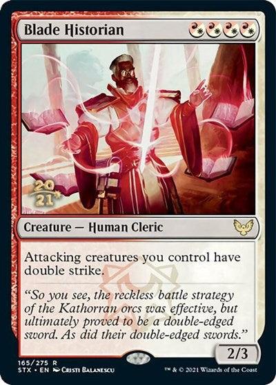 Blade Historian [Strixhaven: School of Mages Prerelease Promos] - Rocket TCG