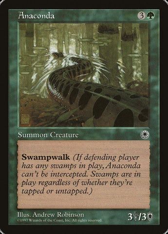 Anaconda (No Flavor Text) [Portal] - Rocket TCG