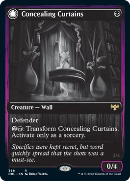 Concealing Curtains // Revealing Eye [Innistrad: Double Feature] - Rocket TCG