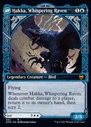 Alrund, God of the Cosmos // Hakka, Whispering Raven (Showcase) [Kaldheim] - Rocket TCG