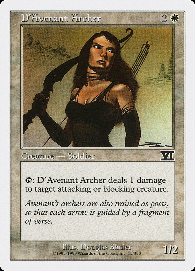 D'Avenant Archer [Classic Sixth Edition] - Rocket TCG