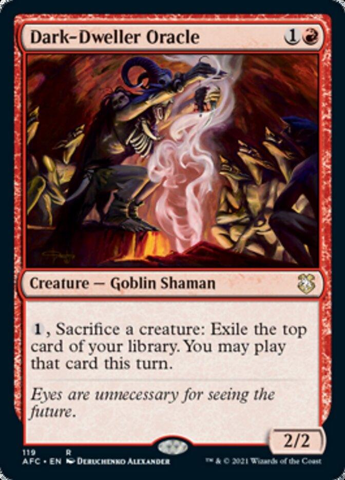Dark-Dweller Oracle [Dungeons & Dragons: Adventures in the Forgotten Realms Commander] - Rocket TCG