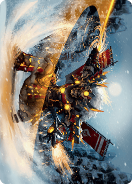 Asari Captain Art Card [Kamigawa: Neon Dynasty Art Series] - Rocket TCG