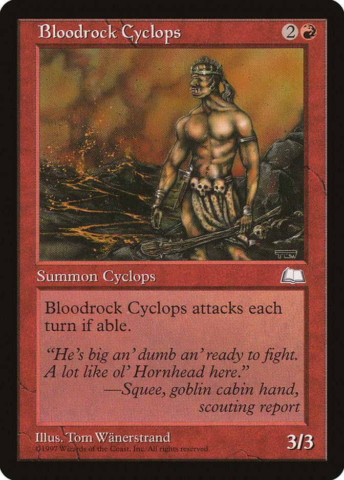 Bloodrock Cyclops [Weatherlight] - Rocket TCG