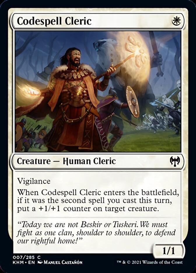 Codespell Cleric [Kaldheim] - Rocket TCG