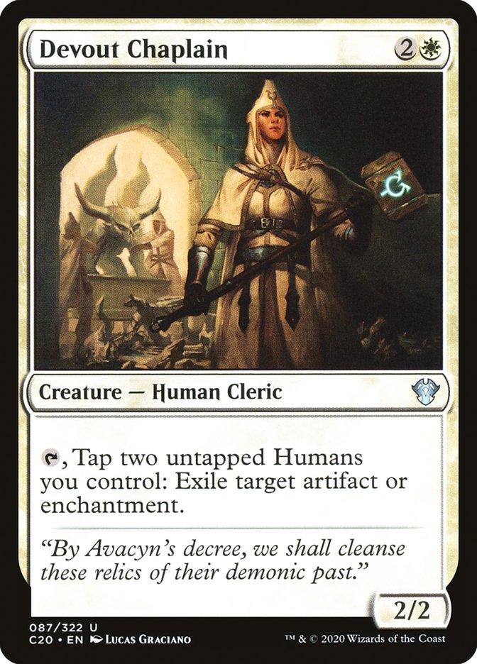Devout Chaplain [Commander 2020] - Rocket TCG
