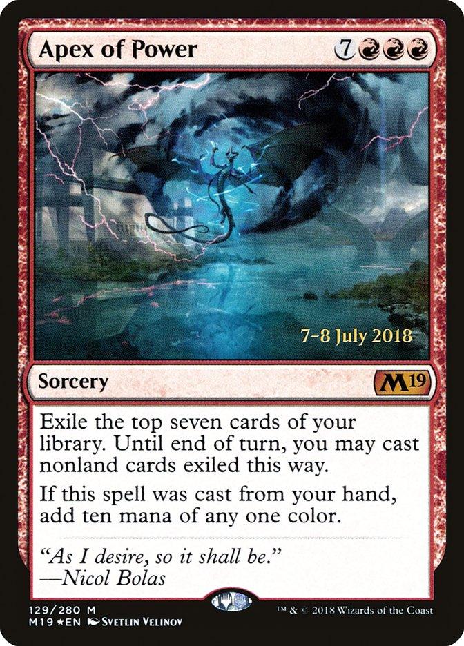 Apex of Power [Core Set 2019 Prerelease Promos] - Rocket TCG