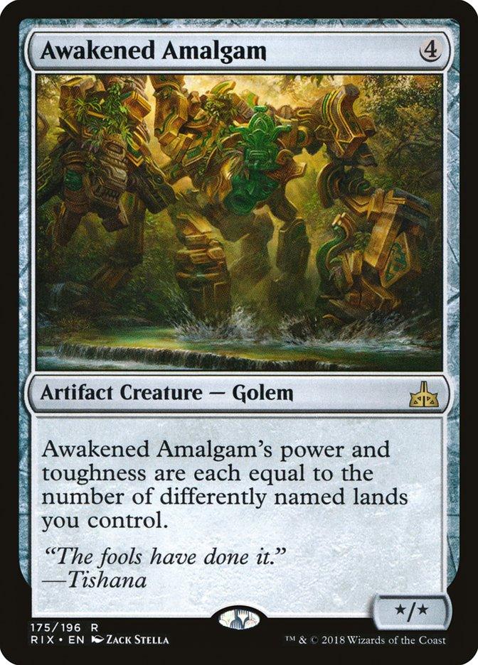 Awakened Amalgam [Rivals of Ixalan] - Rocket TCG