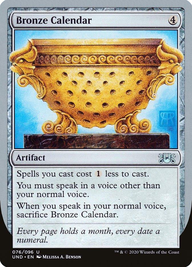 Bronze Calendar [Unsanctioned] - Rocket TCG
