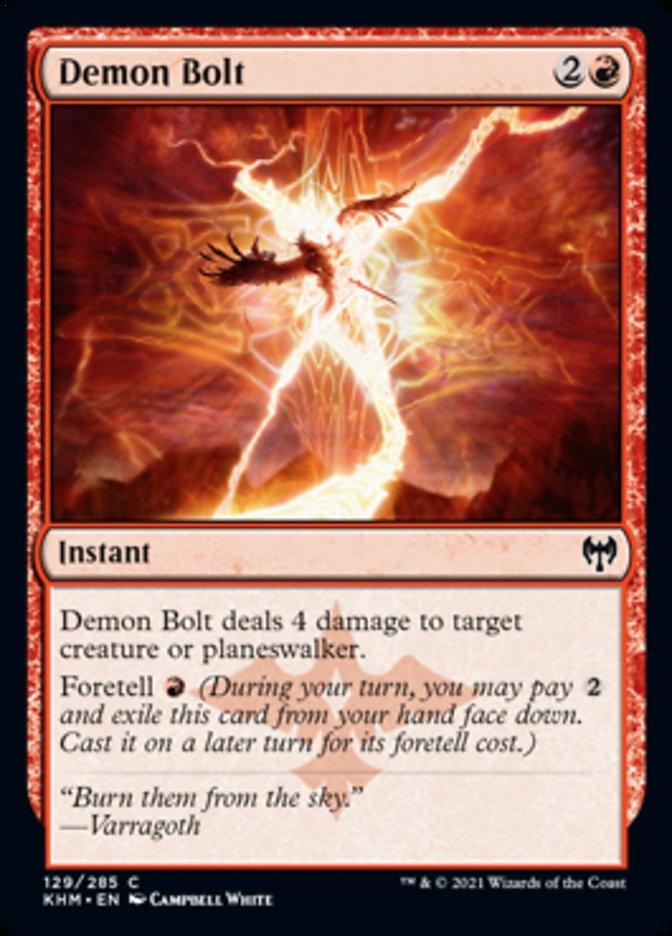 Demon Bolt [Kaldheim] - Rocket TCG