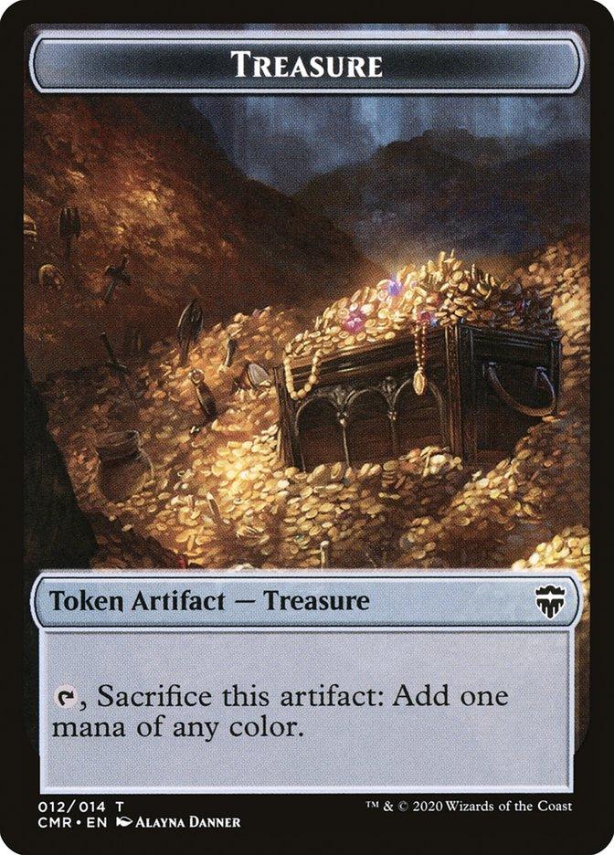 Copy (013) // Treasure Token [Commander Legends Tokens] - Rocket TCG