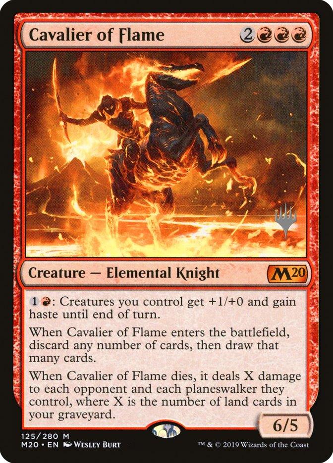 Cavalier of Flame (Promo Pack) [Core Set 2020 Promos] - Rocket TCG