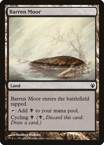 Barren Moor [Duel Decks: Izzet vs. Golgari] - Rocket TCG