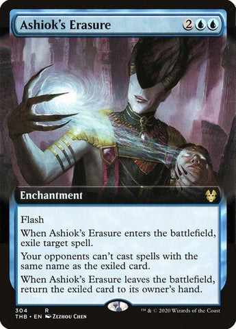 Ashiok's Erasure (Extended Art) [Theros Beyond Death] - Rocket TCG