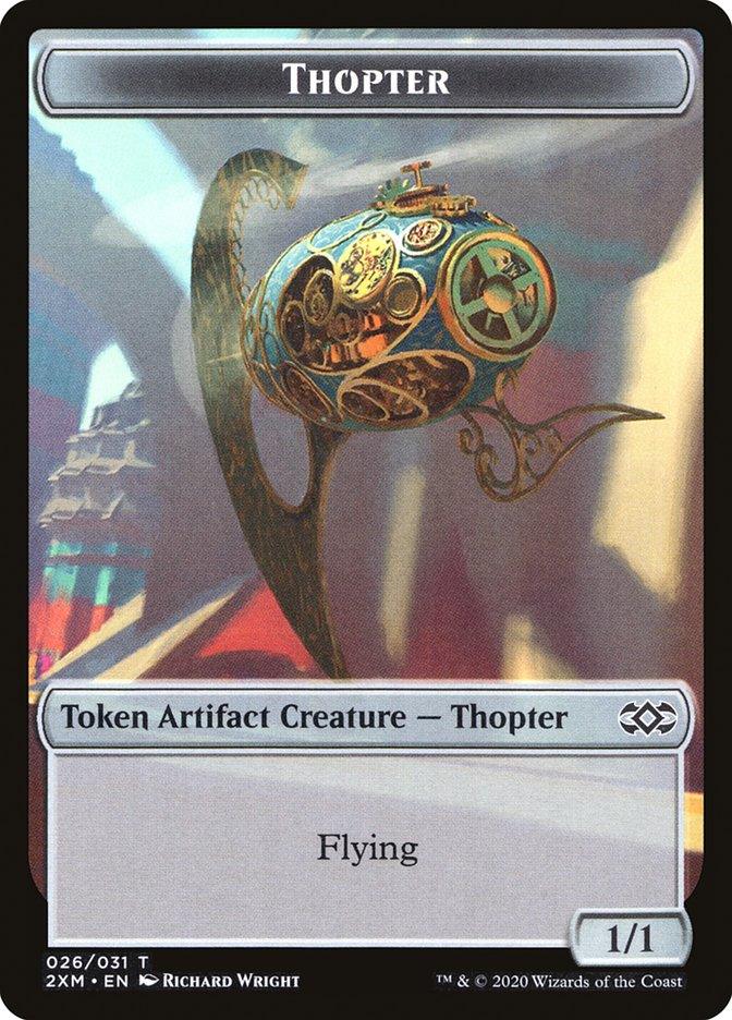 Beast // Thopter (026) Double-sided Token [Double Masters Tokens] - Rocket TCG