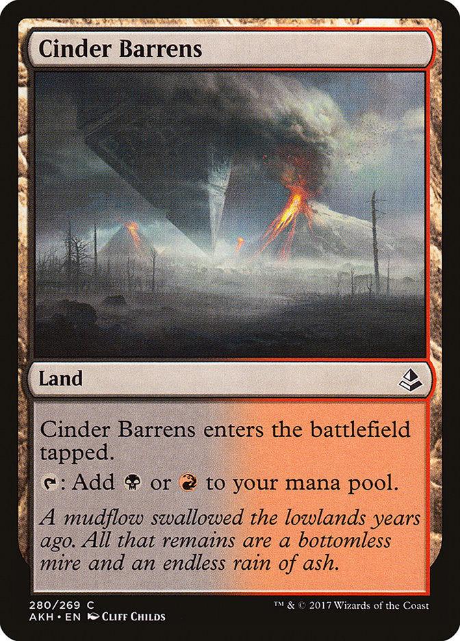 Cinder Barrens [Amonkhet] - Rocket TCG