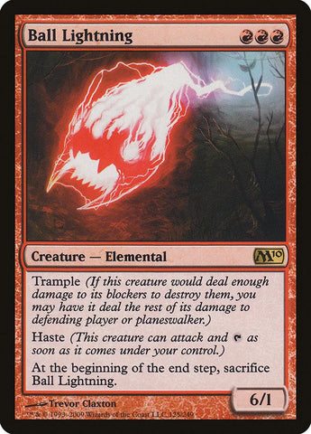 Ball Lightning [Magic 2010] - Rocket TCG