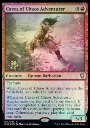 Caves of Chaos Adventurer [Commander Legends: Battle for Baldur's Gate Prerelease Promos] - Rocket TCG
