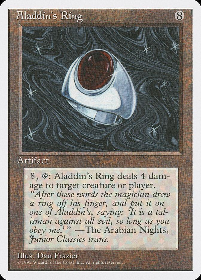 Aladdin's Ring [Fourth Edition] - Rocket TCG