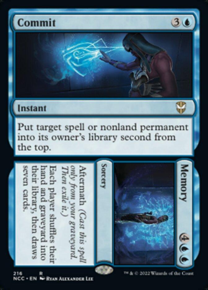 Commit // Memory [Streets of New Capenna Commander] - Rocket TCG