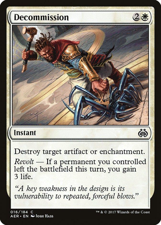 Decommission [Aether Revolt] - Rocket TCG