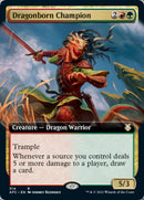 Dragonborn Champion (Extended Art) [Dungeons & Dragons: Adventures in the Forgotten Realms Commander] - Rocket TCG