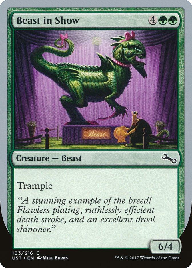 Beast in Show ("A stunning example...") [Unstable] - Rocket TCG