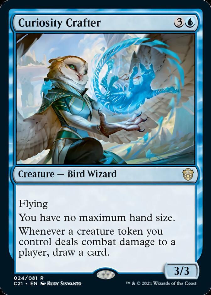 Curiosity Crafter [Commander 2021] - Rocket TCG
