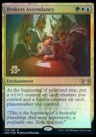 Brokers Ascendancy [Streets of New Capenna Prerelease Promos] - Rocket TCG